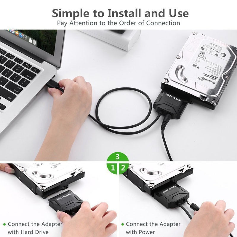 USB 3.0 to SATA hard drive cable USB 3.0 easy drive cable supports all hard drives - V.I.P Digital Presence