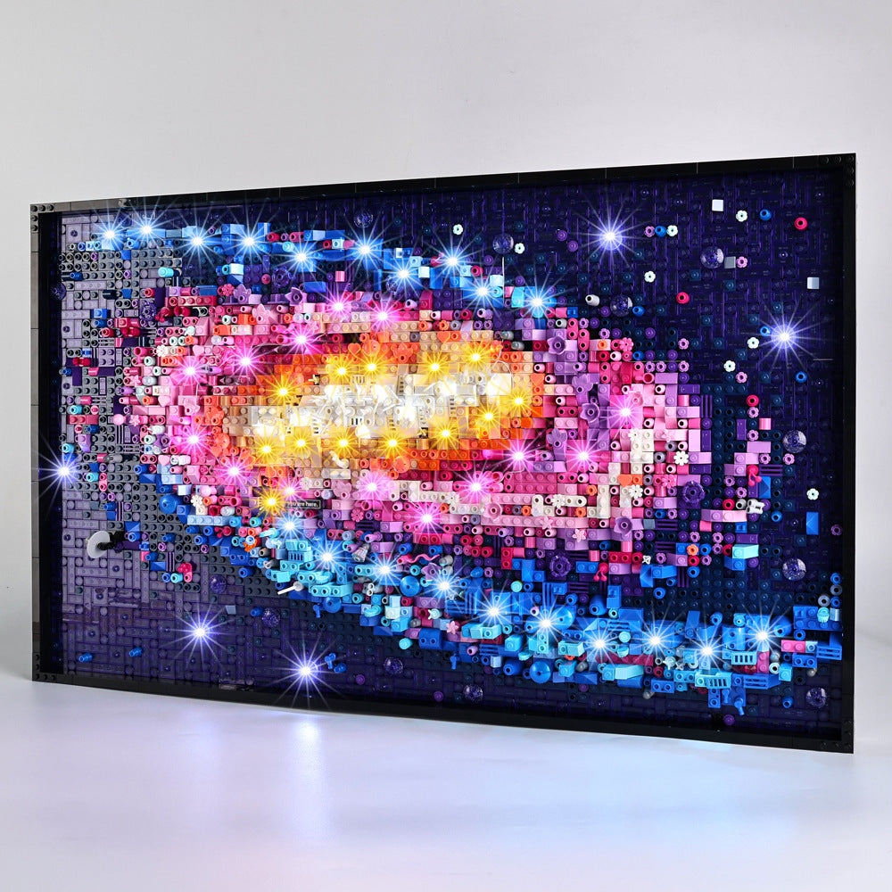 Suitable for LEGO Art series 31212 Galaxy LED building block toys remote control lighting fixtures and light groups - V.I.P Digital Presence