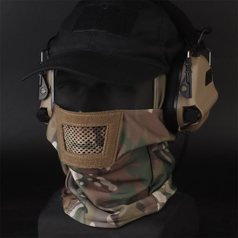 Men's Airsoft Mask, also a balaclava, for paintball, hunting, cycling. Knight style, full face protection. - V.I.P Digital Presence