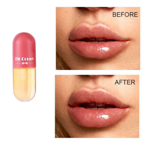 Fit Colors Mini Capsule Lip Gloss Moisturizing Moisturizing Transparent Color Changing Projectile Lip Gloss Oil - V.I.P Digital Presence