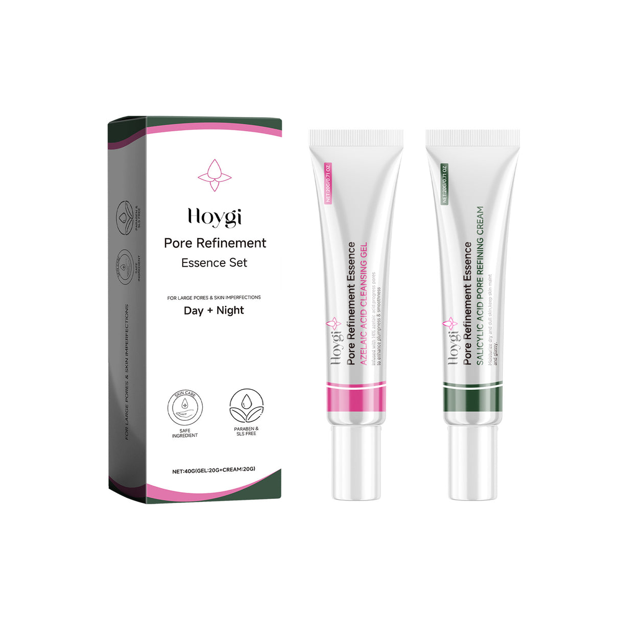 Pore Refinement Essence Set, Deeply Clean The Skin And Fine Pore Skin Cream - V.I.P Digital Presence