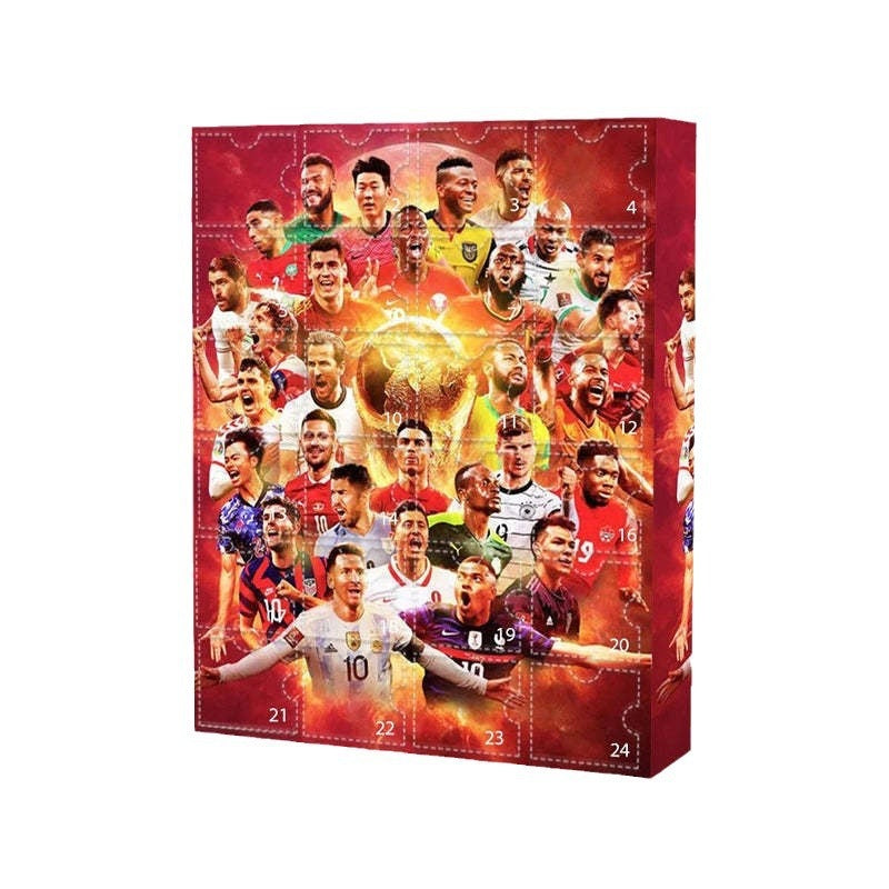 Football Blind Box World Cup PVC Star Ornament Football Star Blind Box Comes to the Football World Handmade - V.I.P Digital Presence