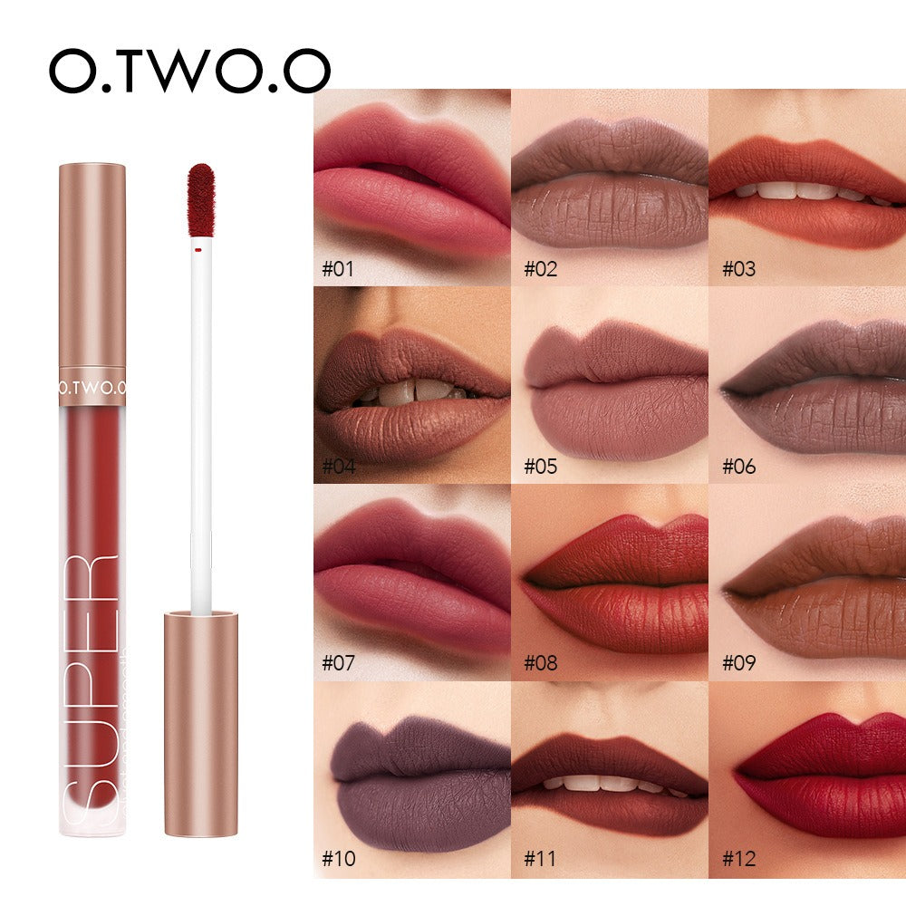 O. TWO.O12 Color Honey Language Velvet Matte Lip Color - V.I.P Digital Presence