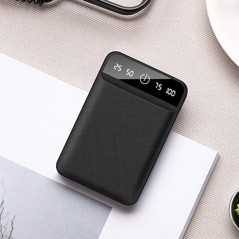 20000mAh Mini Charger Portable Two-way Fast Charging Power Bank Digital Display External Battery for iPhone Xiaomi Samsung - V.I.P Digital Presence