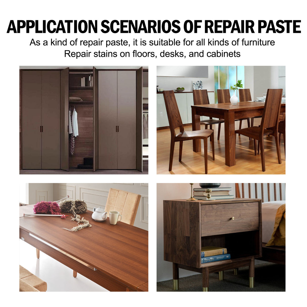 Wood Furniture Repair Kit Furniture Beauty Repair Material Repair Faded Touch Up Kit - V.I.P Digital Presence