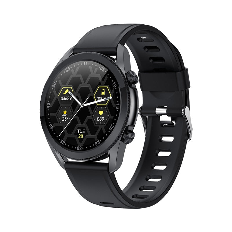 NEW Bluetooth Phone Smartwatch Women Men Waterproof Sports Fitness Watch Health Tracker Weather Display For Android ios Samsung