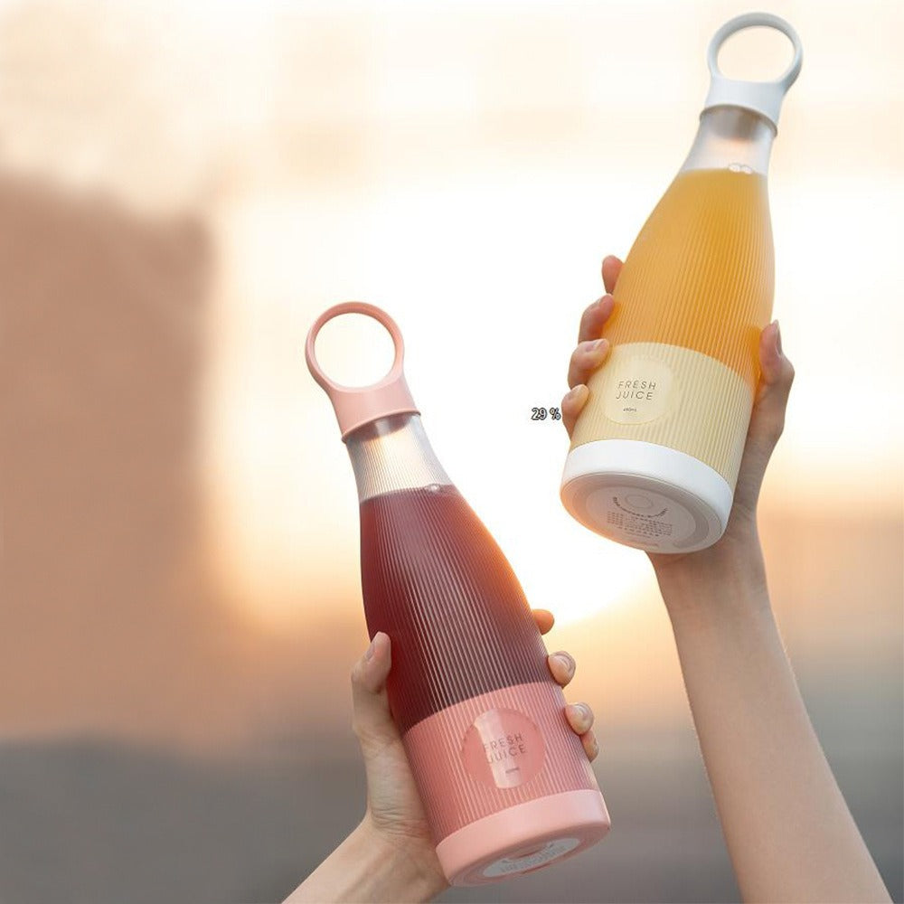 Home portable electric juice cup with large capacity, wireless portable USB juice machine handheld - V.I.P Digital Presence