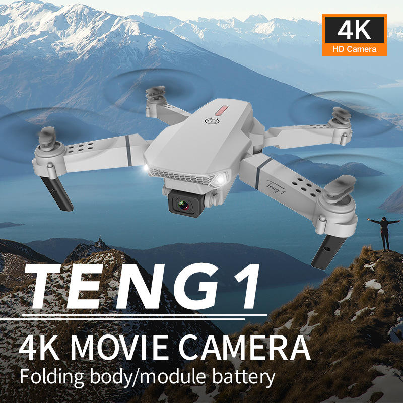 E88 Drone HD Camera Quadcopter Long Range Air Pressure Fixed Height Children's Remote Control Aircraft Drone - V.I.P Digital Presence