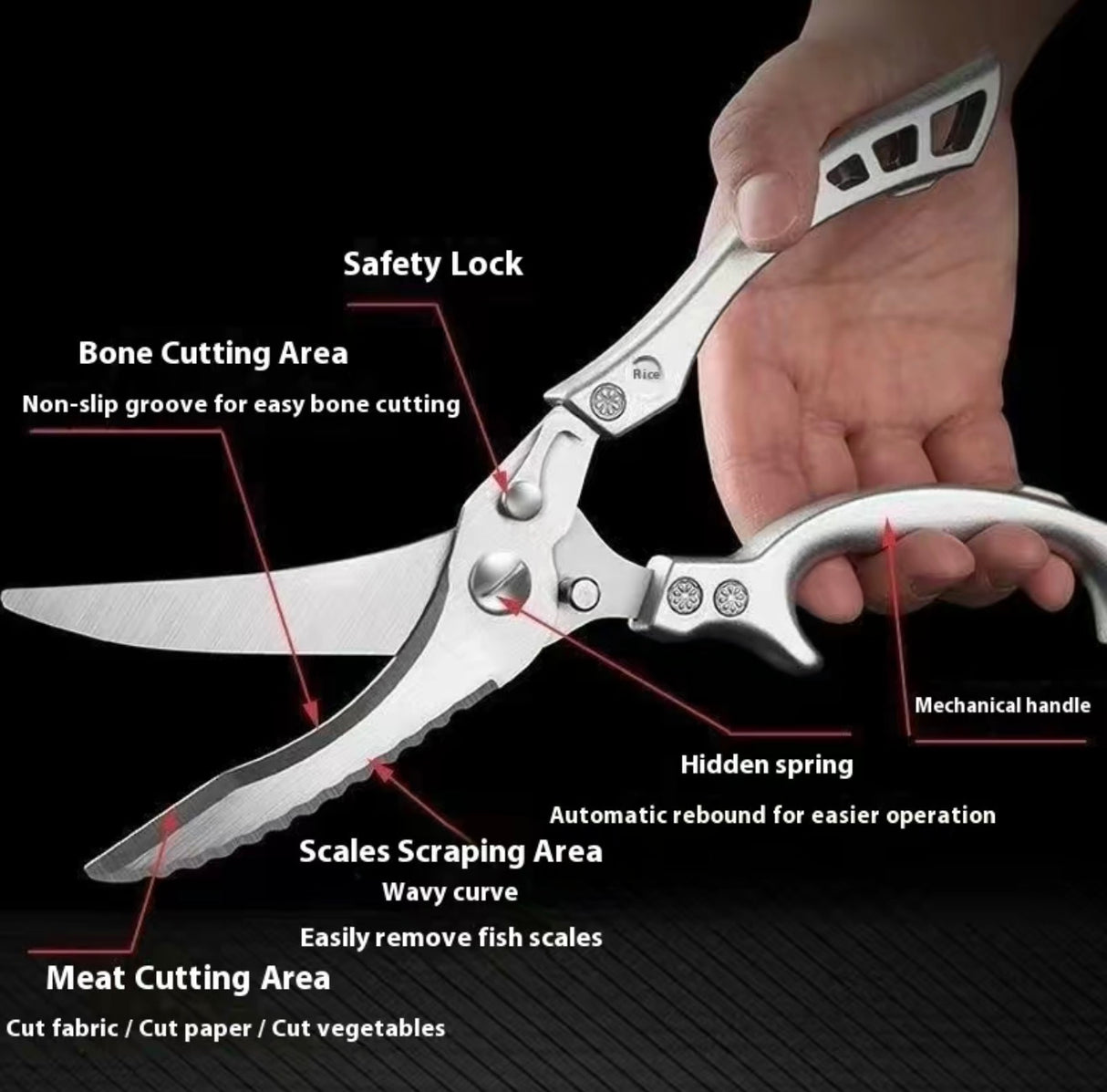 ProBlade Kitchen Scissors