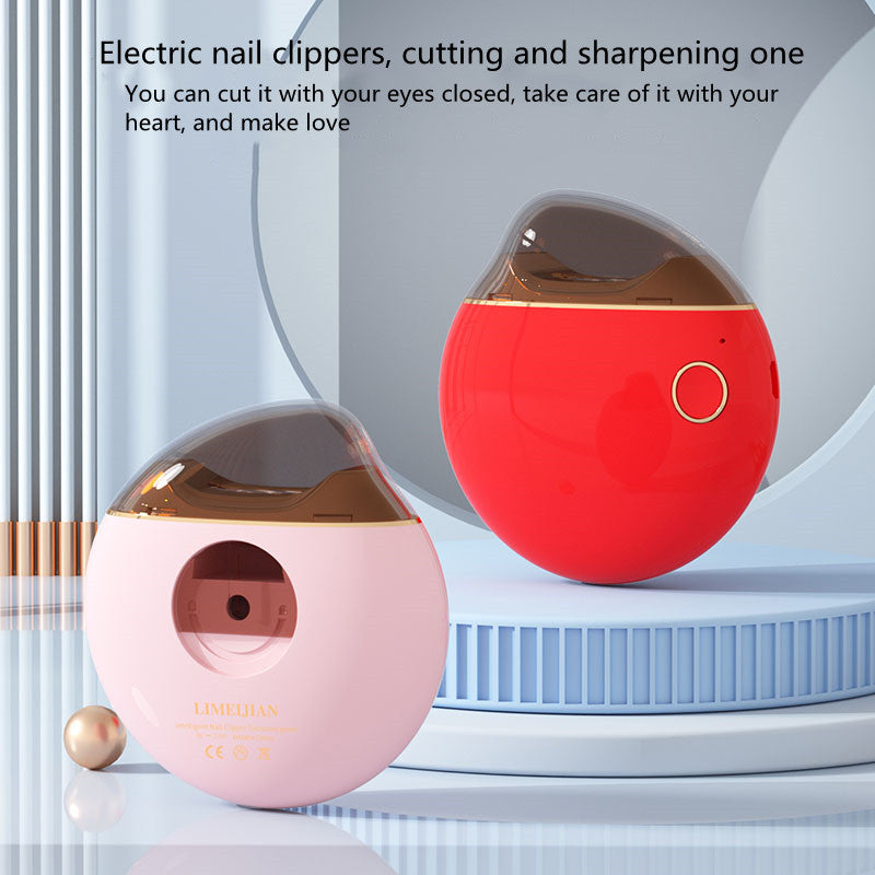 Child Safety Automatic Finger Trimmer Electric Nail Scissors Elderly Splash-proof Home Nail Scissors - V.I.P Digital Presence