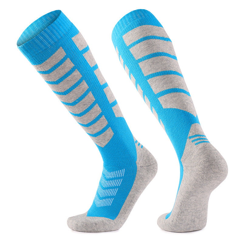 Merino Wool Socks Long Tube Professional Ski Socks Thickened Warm Full Wool Hoop Anti slip Pressure Sports Socks Breathable - V.I.P Digital Presence