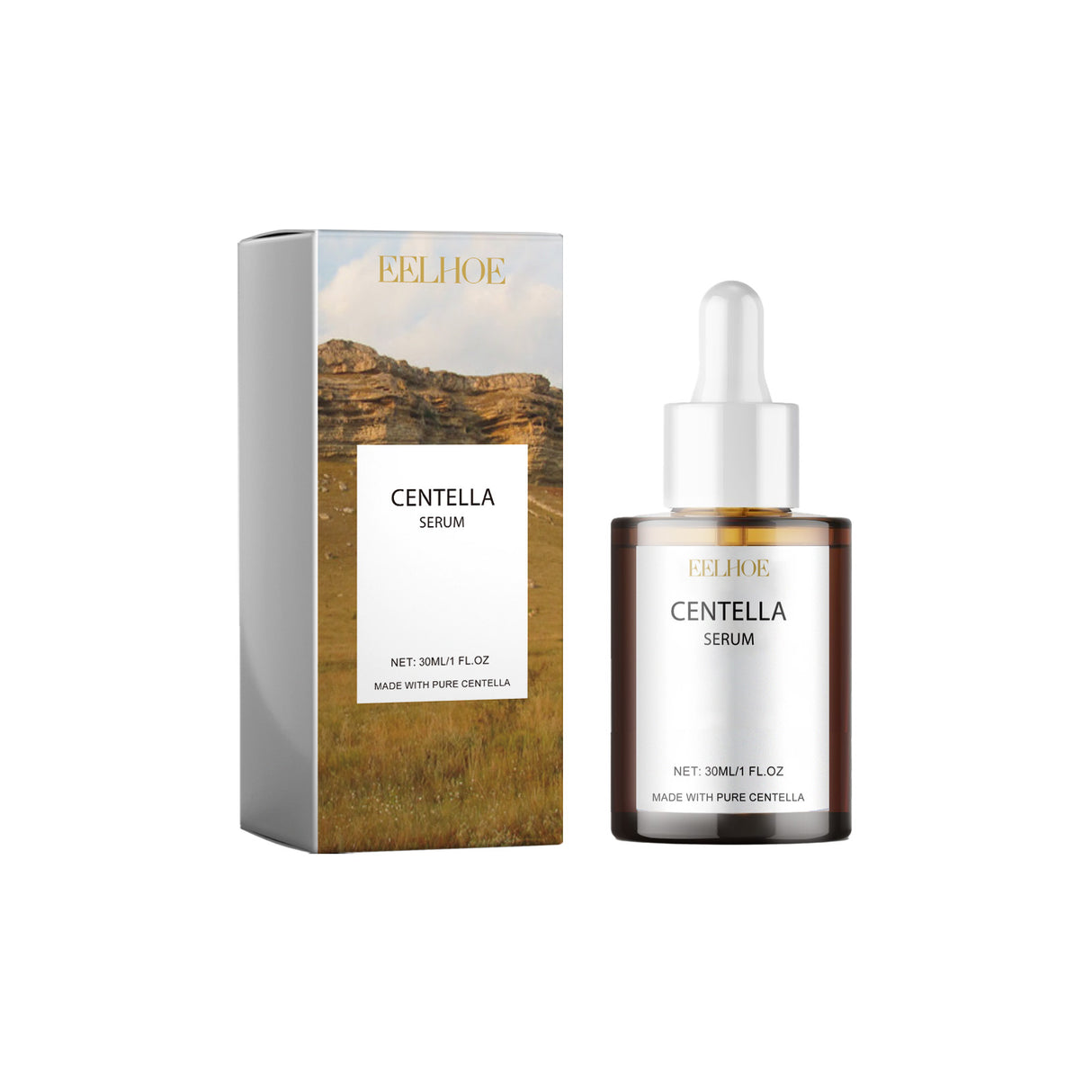 Centella Serum, Intensive Moisturizing Improve Dry Skin Smooth And Tender Skin Brighten Hydrating Essence - V.I.P Digital Presence