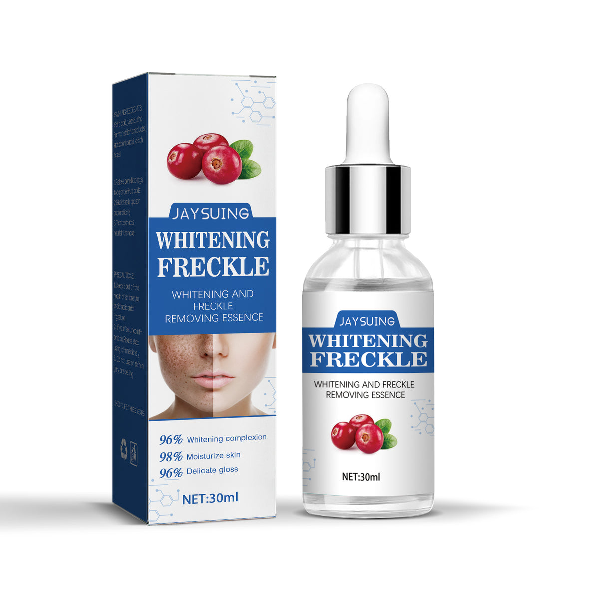 Suero reductor de manchas para el cuidado de la piel que reduce los poros, hidrata, antiarrugas e ilumina la piel.