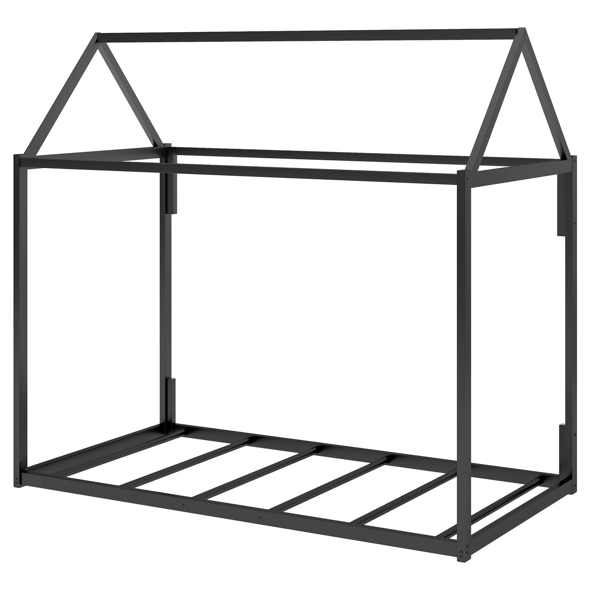 Metal House Shape Platform Bed twin