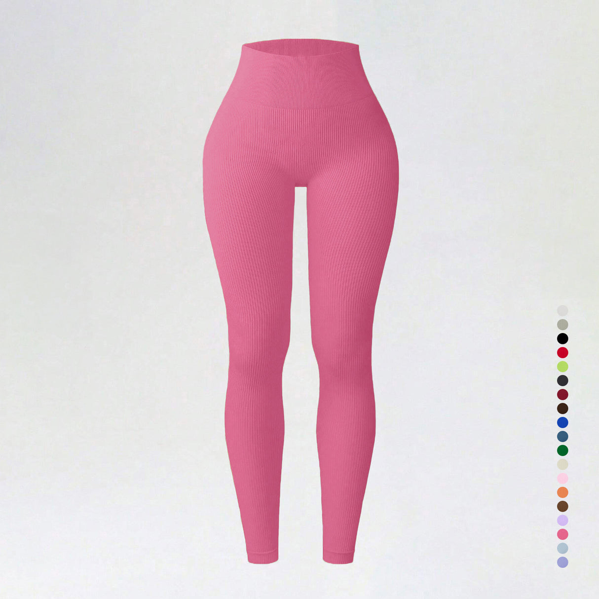 Threaded autumn and winter yoga pants seamless fitness pants high waisted sports yoga clothes leggings - V.I.P Digital Presence