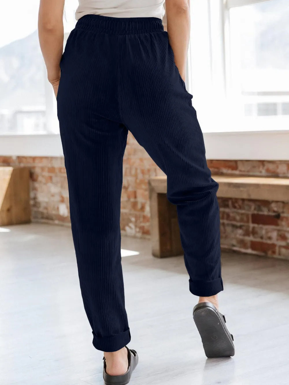 Drawstring Pants with Pockets - V.I.P Digital Presence