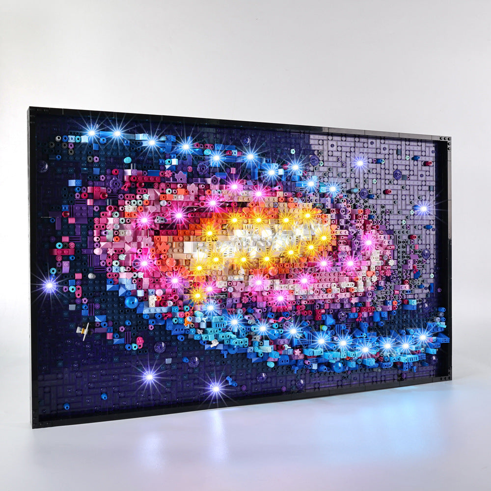 Suitable for LEGO Art series 31212 Galaxy LED building block toys remote control lighting fixtures and light groups - V.I.P Digital Presence