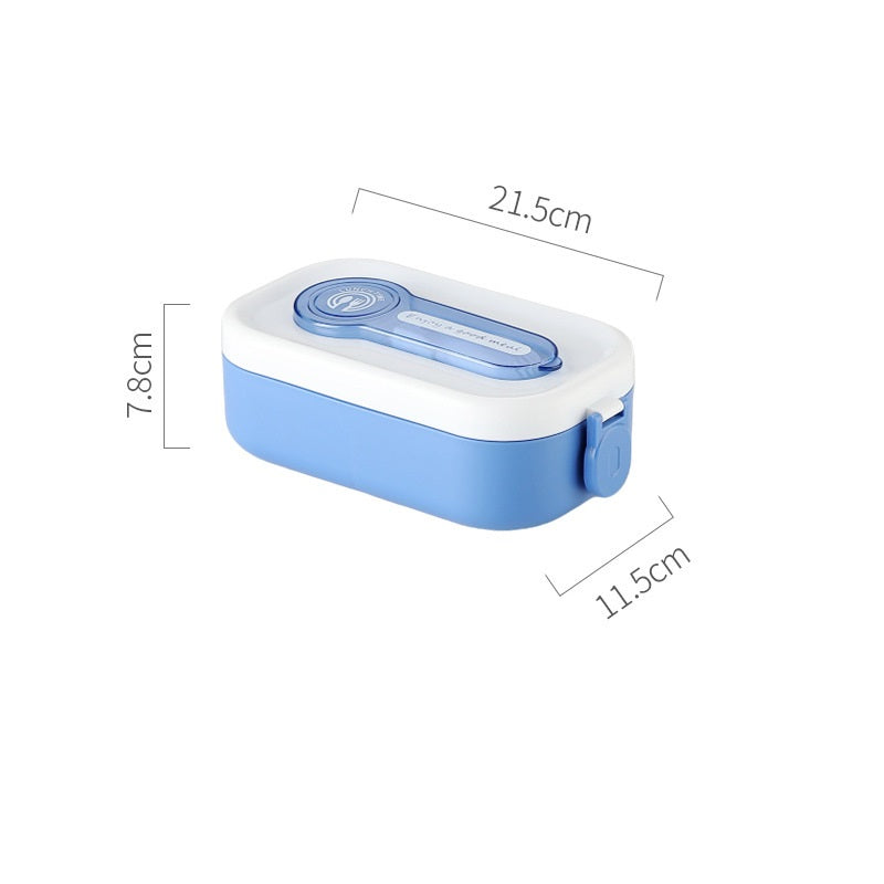 Japanese style portable microwave lunch box with cutlery sealed lunch box bento box - V.I.P Digital Presence