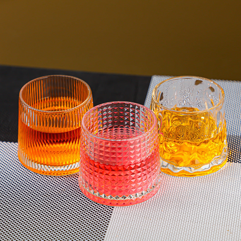 Mountain View Glass Cup Fuji Mountain Tibetan Mountain Cup Japanese Whiskey Wine Cup Household High Beauty Water Bottle - V.I.P Digital Presence