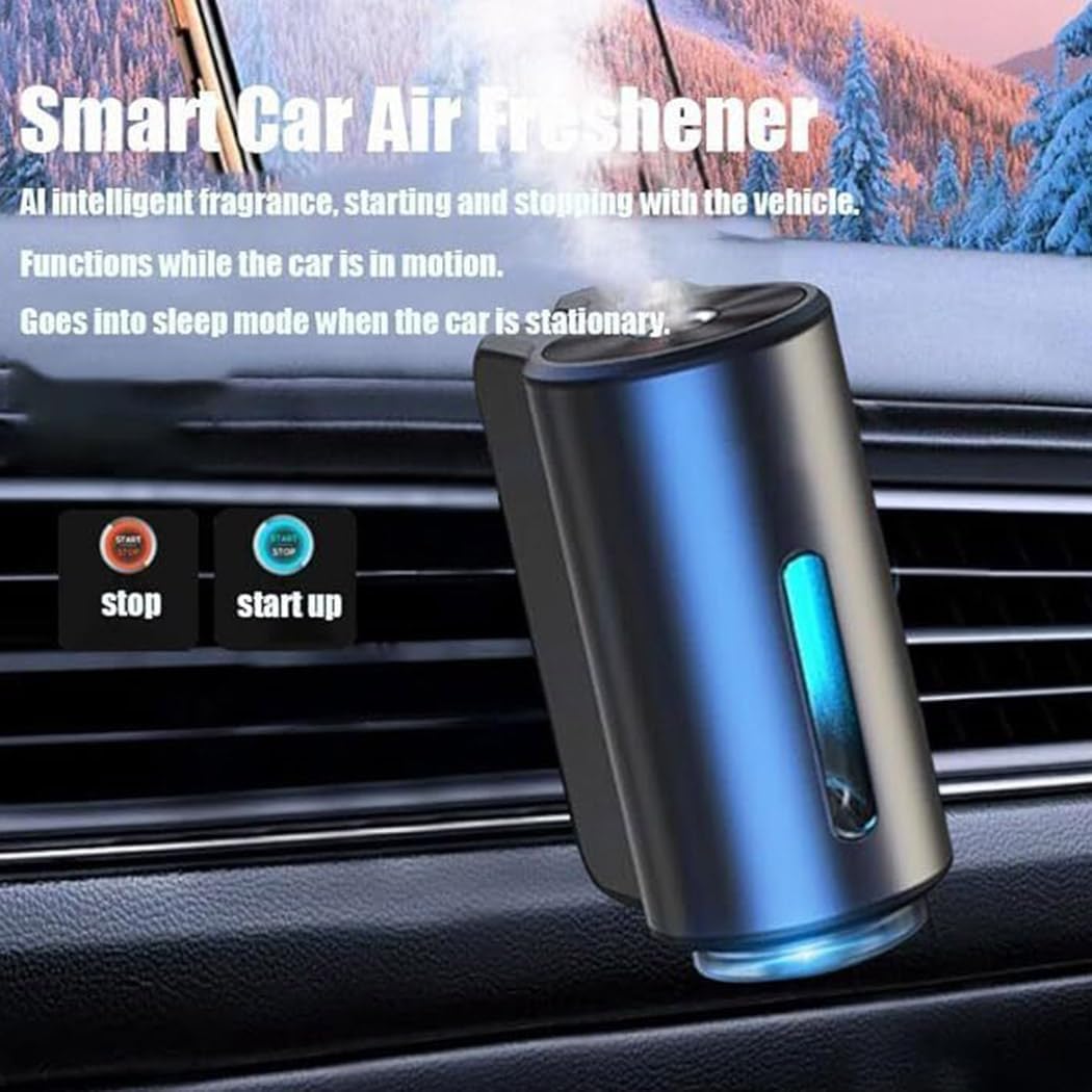 Smart Car Air Freshener Diffuser, Smart Car Air Freshener With Three Adjustable, Aromatizante para Carro Inteligente Intelligent - V.I.P Digital Presence