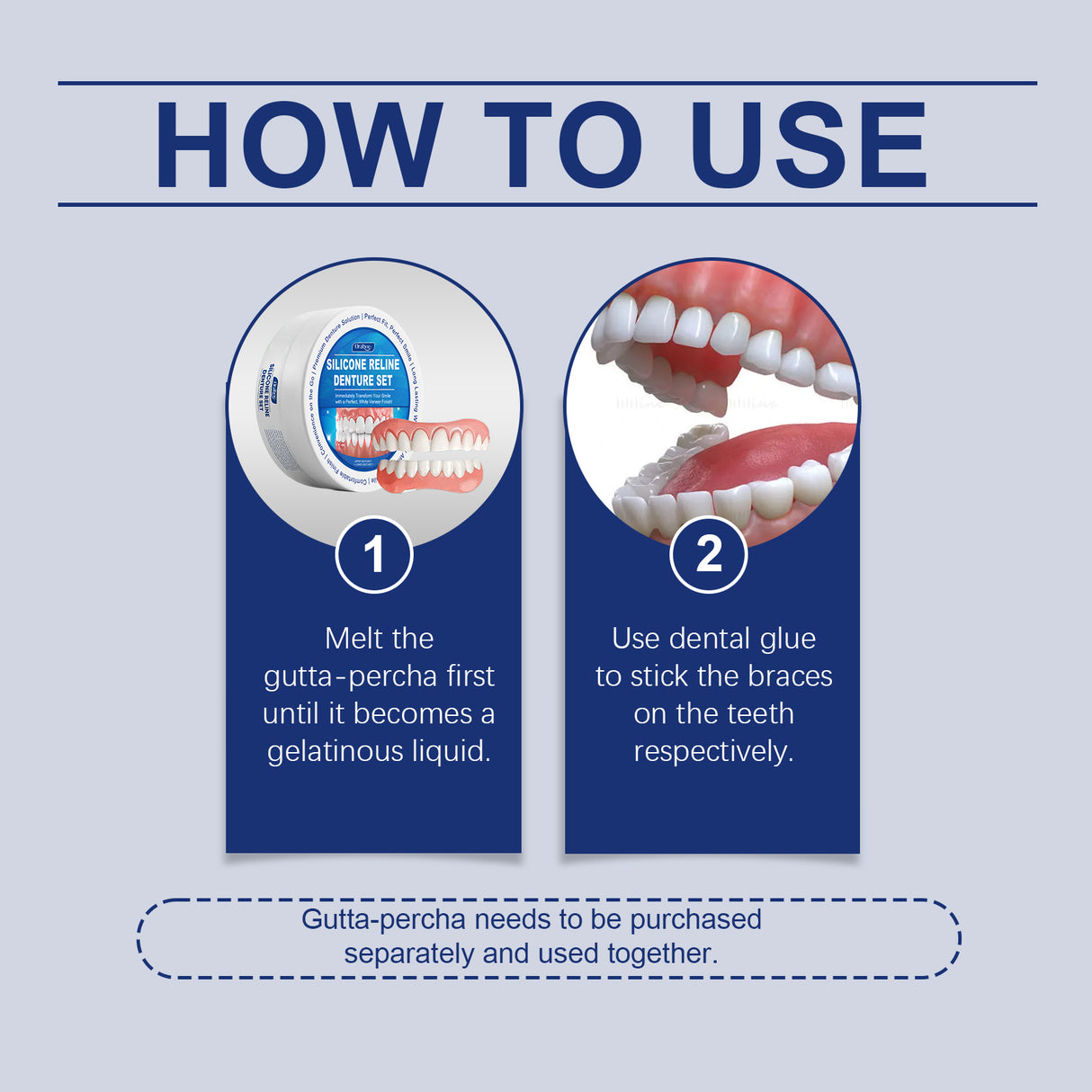 Denture Denture Set, Dental Cosmetic Set To Enhance Smile Beauty Comfortable Material Care Set - V.I.P Digital Presence