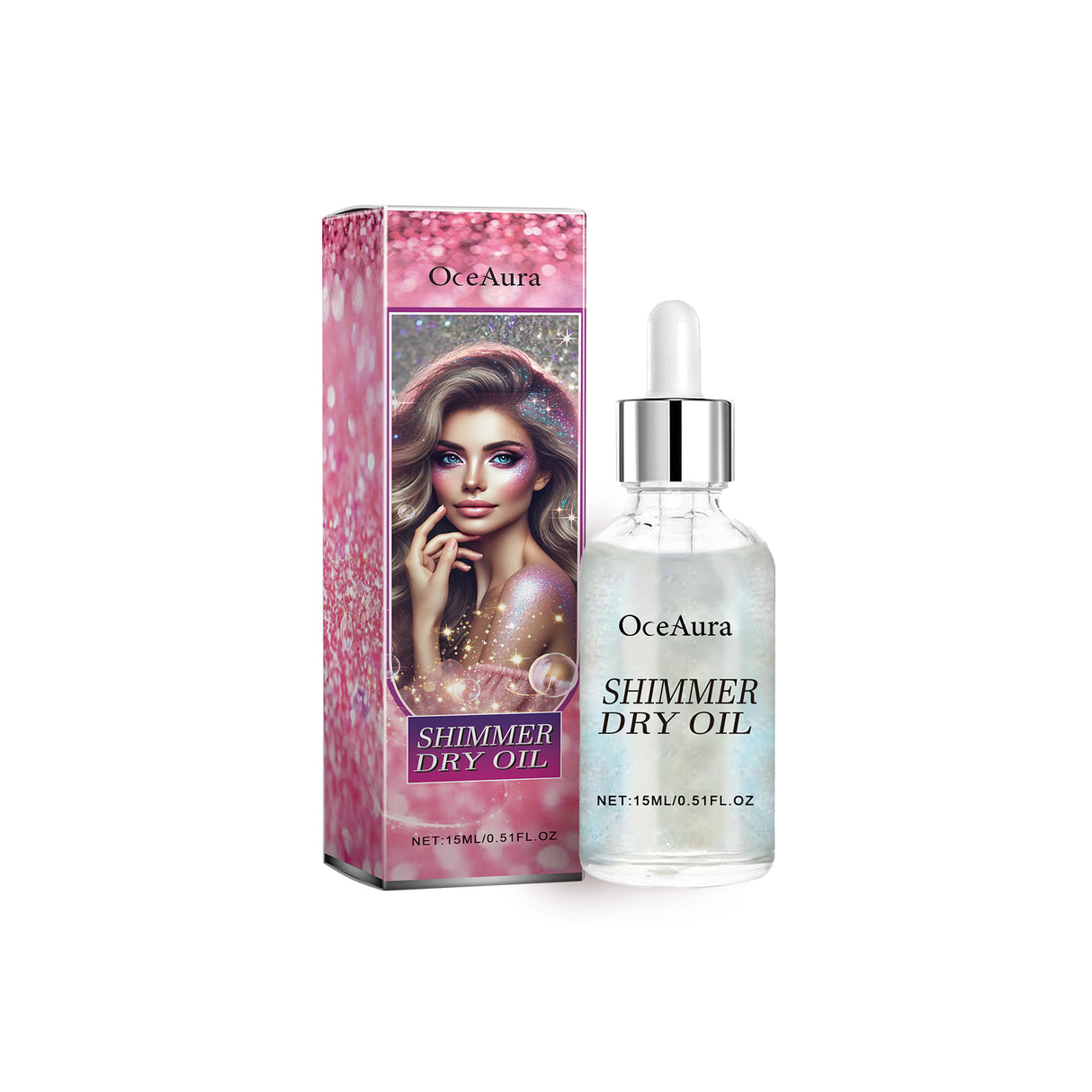Body Glow Oil, Facial Body Collarbone Brightening Liquid Fine Shine Party Beach Shine Oil - V.I.P Digital Presence