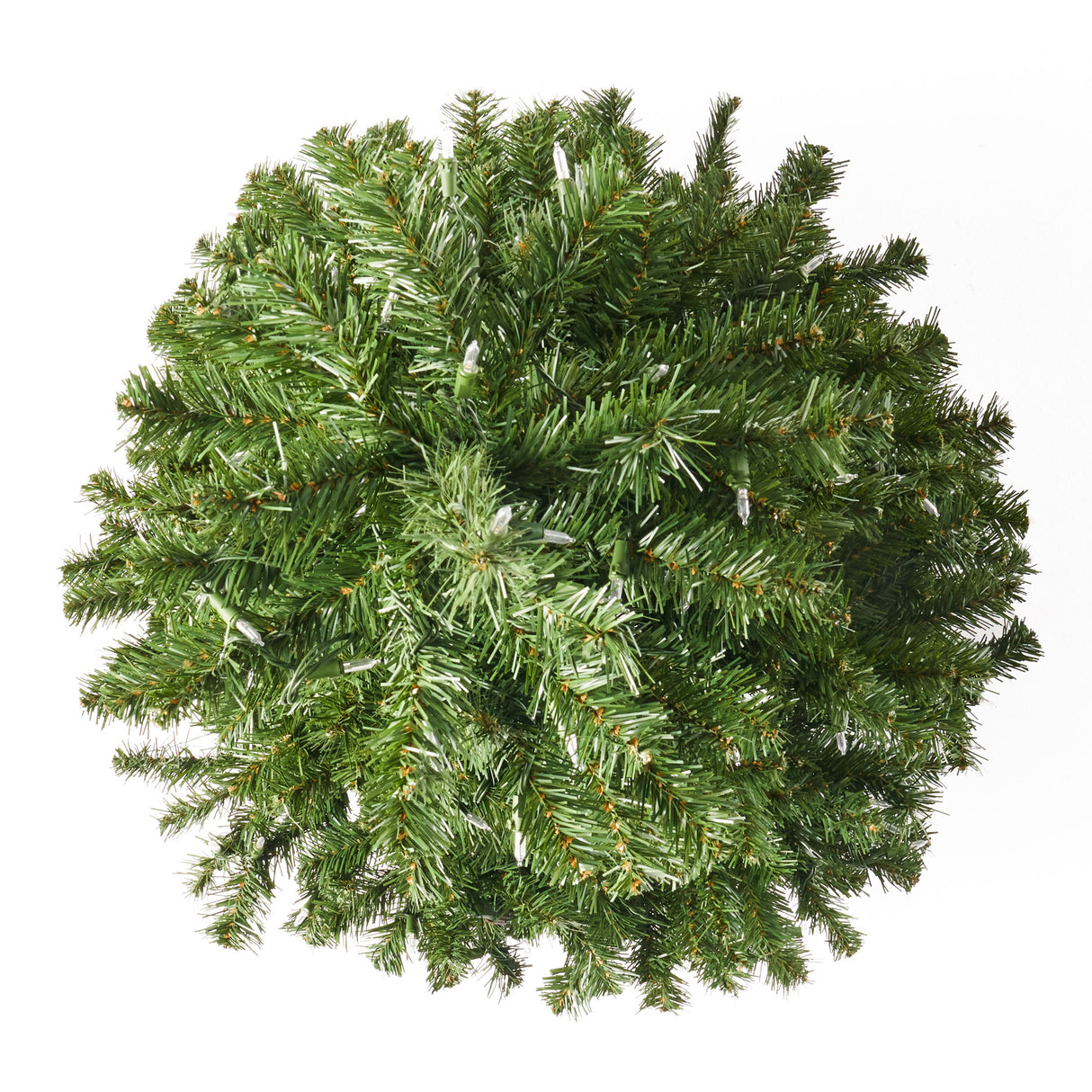 4.5' Hinged Tree with 200 Clear Lights-UL,Dia:32 - V.I.P Digital Presence