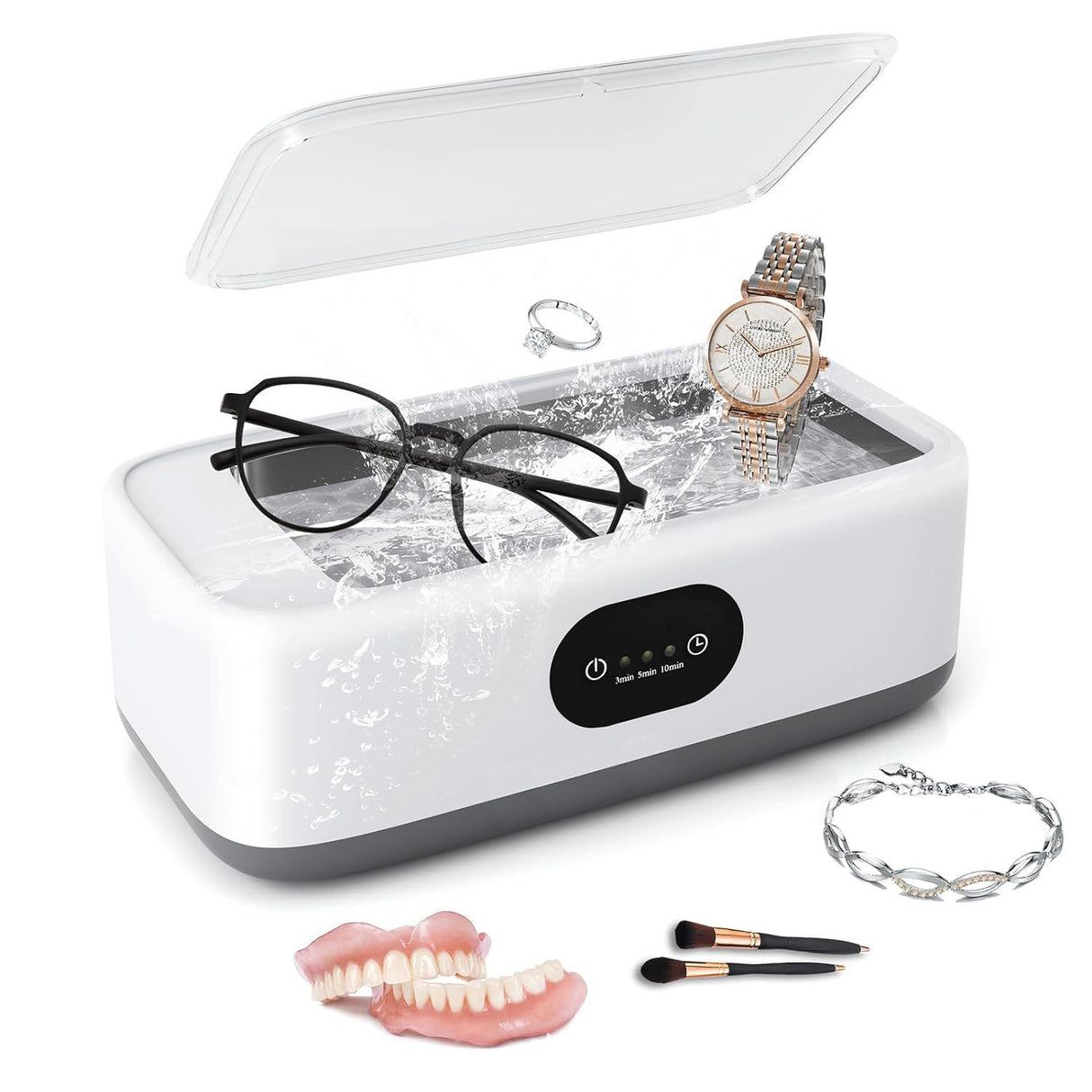 Ultrasonic cleaning machine for contact lenses, jewelry, dentures, and small household ultrasonic glasses cleaning machine - V.I.P Digital Presence