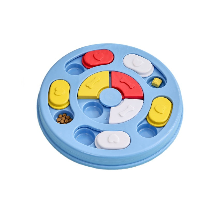 Interactive Slow Feeder Dog Bowl - Puzzle Toy for Pets - V.I.P Digital Presence