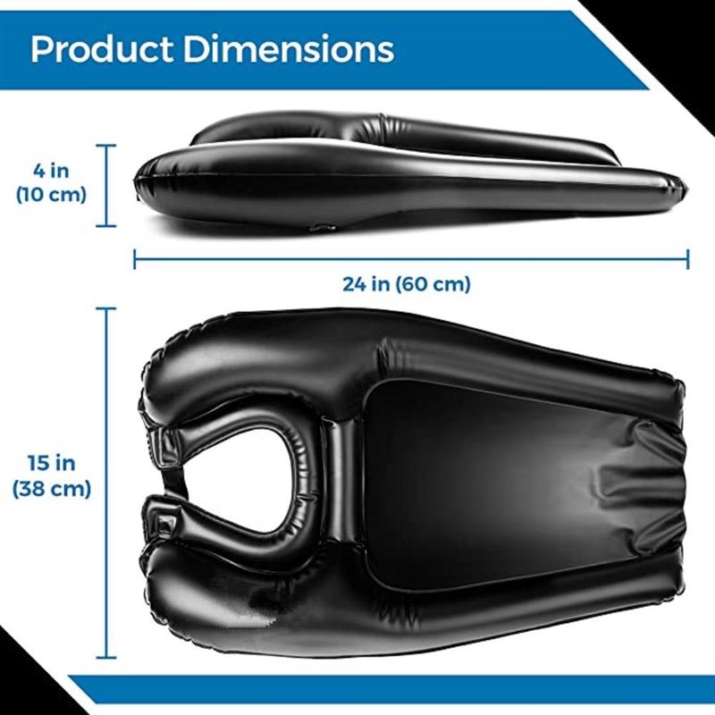 Portable Inflatable Shampoo Pad Outdoor DIY Shampoo Basin Creative Folding Nursing Shampoo Pillow - V.I.P Digital Presence