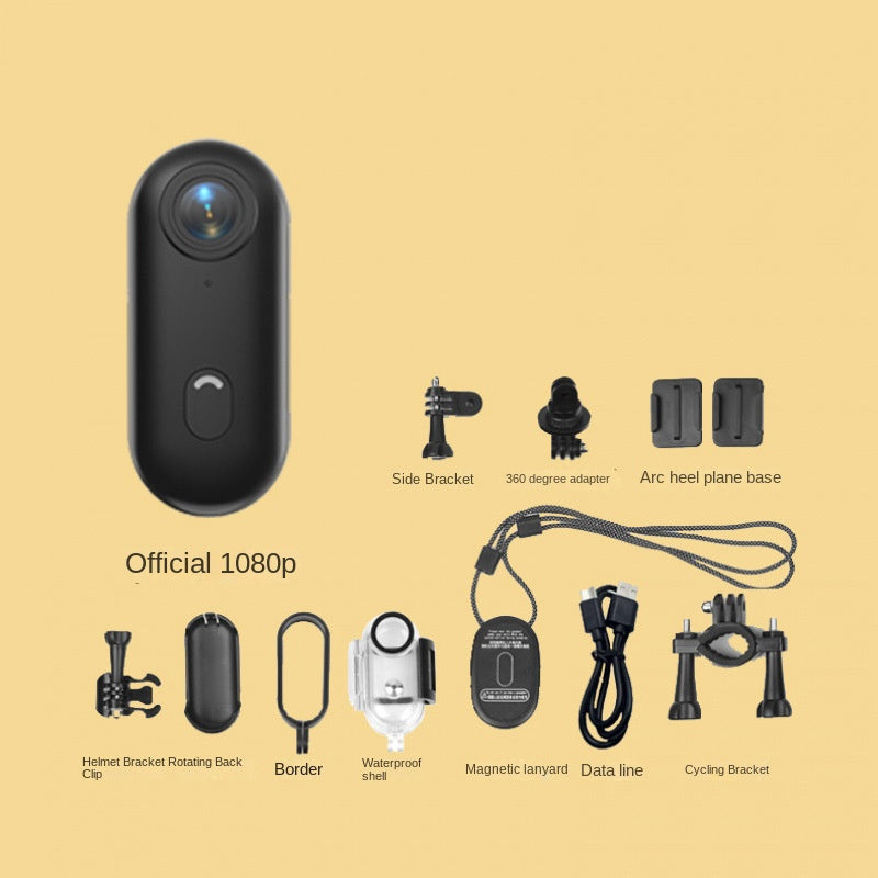 Thumb Bike Camera Magnetic Back Clip Sports Camera Thumb Recorder Pet - V.I.P Digital Presence