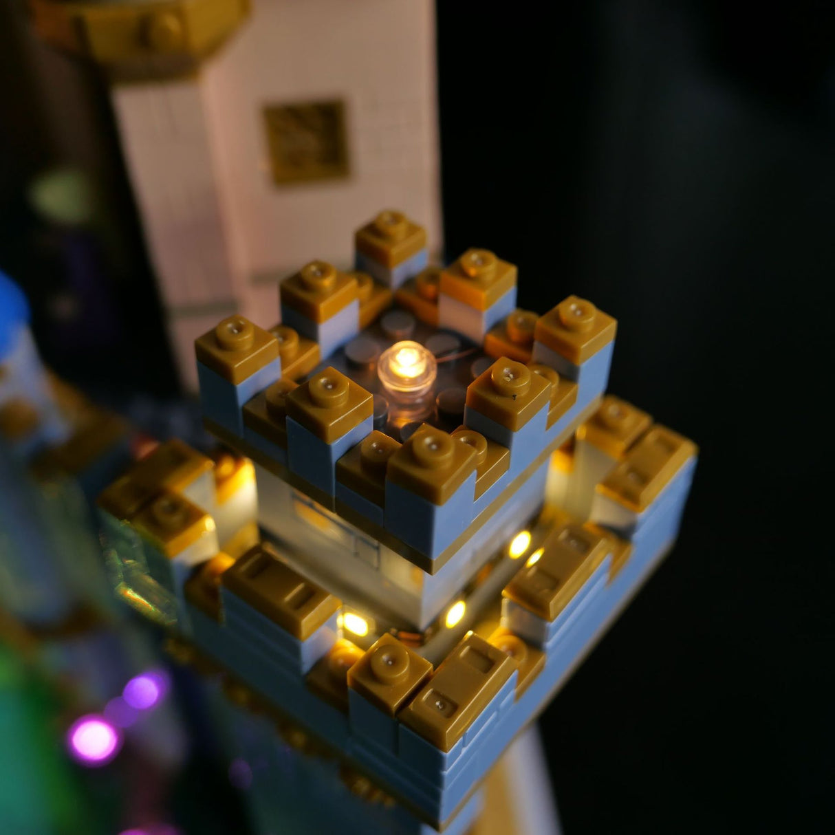 LP building block lighting suitable for LEGO 43222 new Disney Cinderella Castle building block LED remote control light - V.I.P Digital Presence