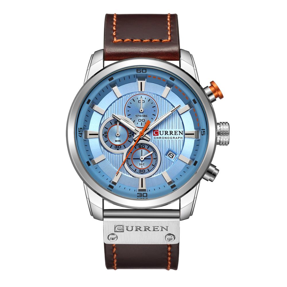 Watch Top Brand Man Watches with Chronograph Sports Waterproof Clock Man Watches Military Luxury Men's Watch Analog Quartz - V.I.P Digital Presence