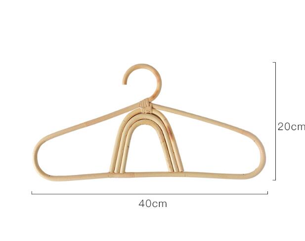 1pcs Handmade Vine Clothes Hanger Indonesian Vine Weaving Moon Sun Rainbow Style Children's Room Photography Room Decoration - V.I.P Digital Presence