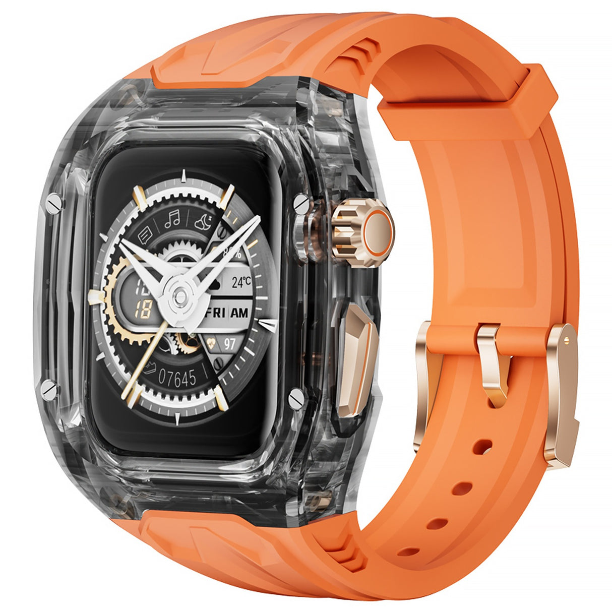 Suitable for Apple Watch triple proof design splicing high-quality silicone strap - V.I.P Digital Presence