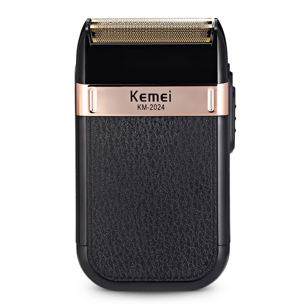 KM -2024 New USB Charging Reciprocating Double Mesh Razor Gold and Silver Knife Mesh Full Body Water Wash - V.I.P Digital Presence
