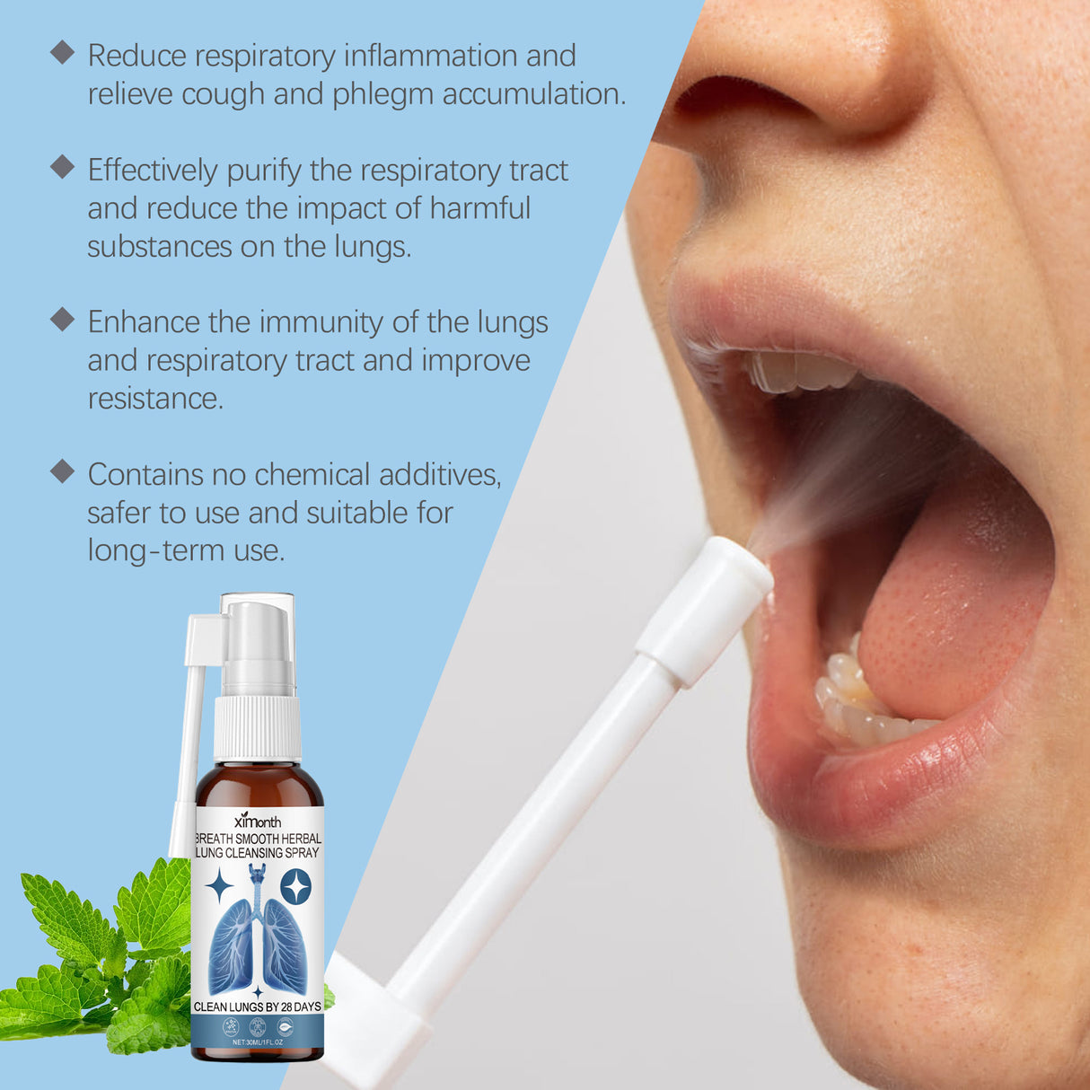 Body Care Spray Pamper Your Body, Cleanse And Clear Your Nose - V.I.P Digital Presence