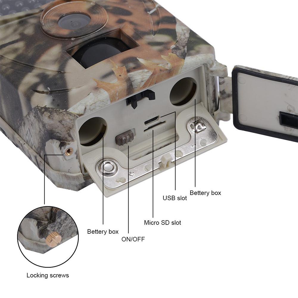 PR100 Hunting Camera Photo Trap 12MP Wildlife Trail Night Vision Trail Thermal Imager Video Cameras for Hunting Scouting Game - V.I.P Digital Presence