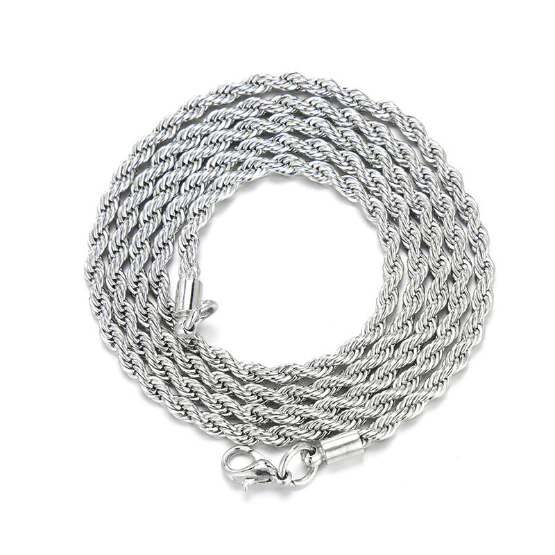 Hip hop accessories grass letter pendant melon seed buckle Cuban chain accessory - V.I.P Digital Presence