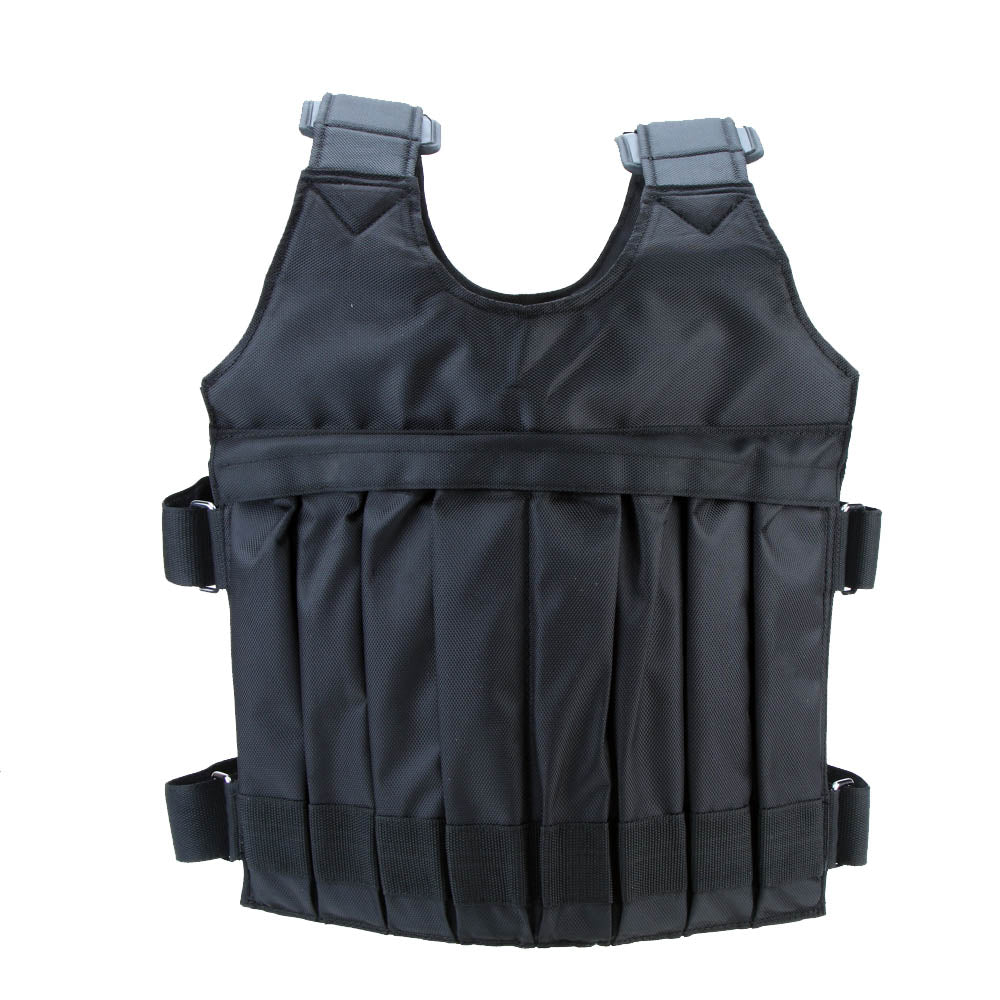 SUTEN 20kg/50kg Loading Weighted Vest For Boxing Training Workout Fitness Equipment Adjustable Waistcoat Jacket Sand Clothing - V.I.P Digital Presence
