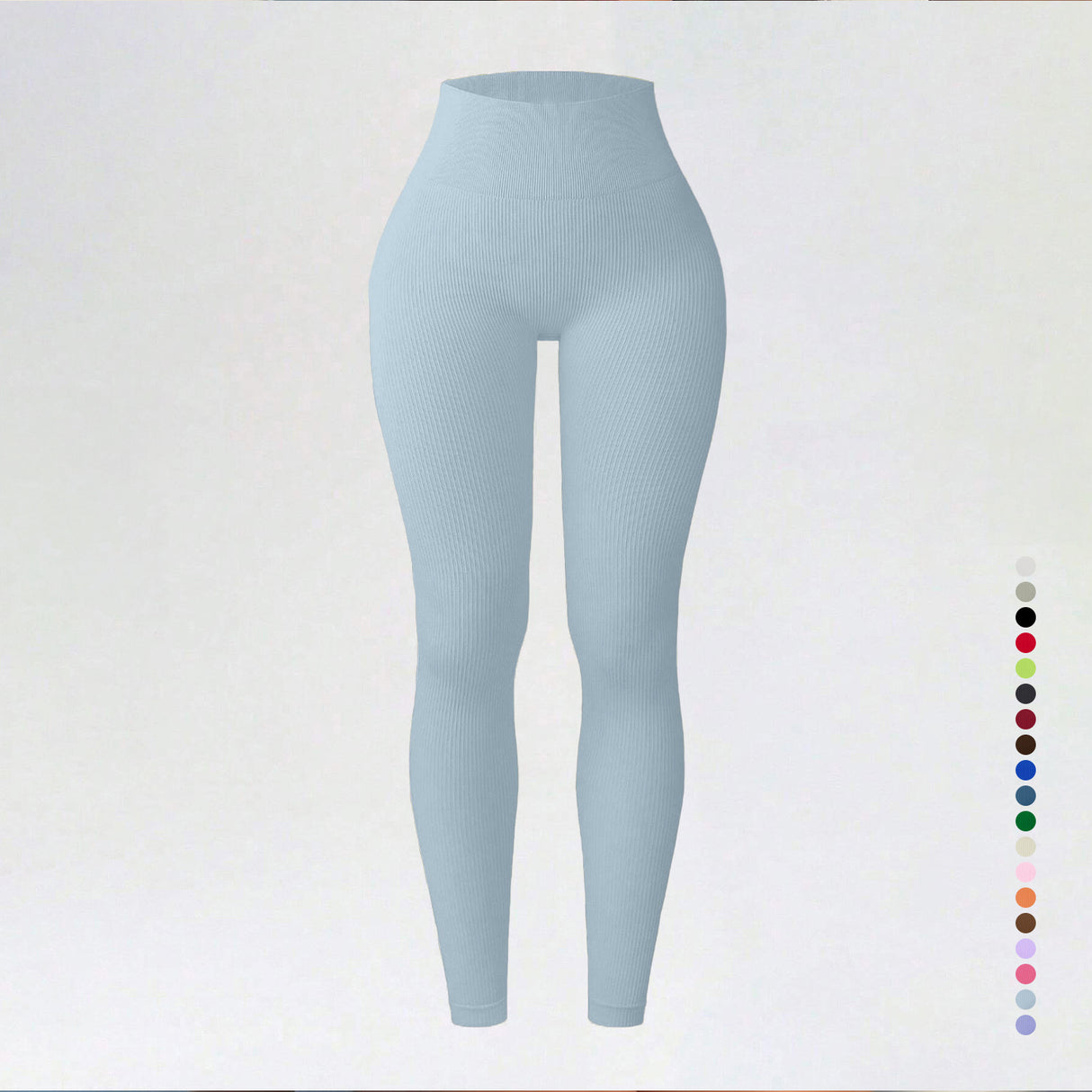 Threaded autumn and winter yoga pants seamless fitness pants high waisted sports yoga clothes leggings - V.I.P Digital Presence