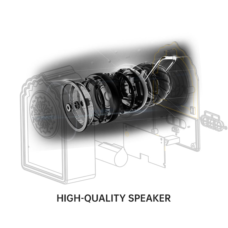 Bluetooth Smart Small Audio Player Mini Portable Remote Control Creative Speaker - V.I.P Digital Presence