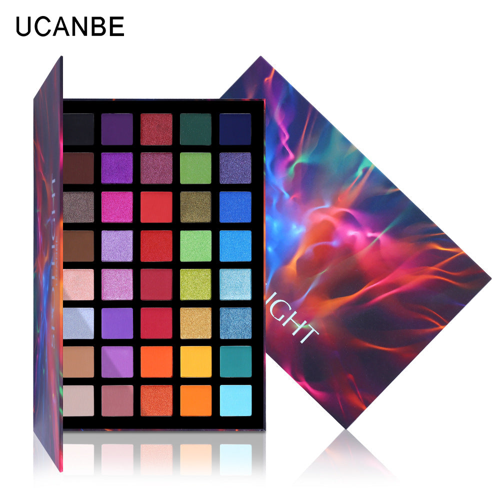 Ucanbe 40 Color Spotlight Eyeshadow Palette Shimmer Matte Color Eyeshadow Palette - V.I.P Digital Presence