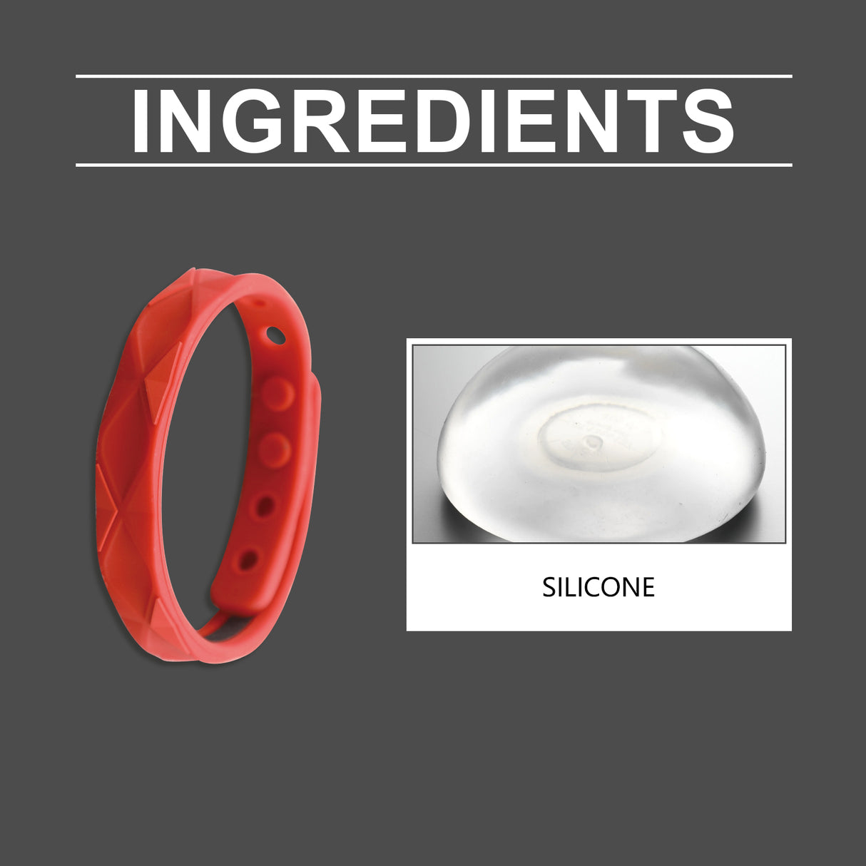 Pulsera de cuidado corporal para hombres que alivia las molestias.