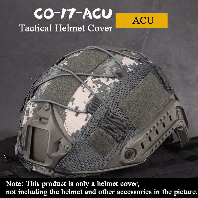 Tactical Helmet Cover for Fast MH PJ BJ Helmet Airsoft Paintball Army Helmet Cover Military Accessories - V.I.P Digital Presence