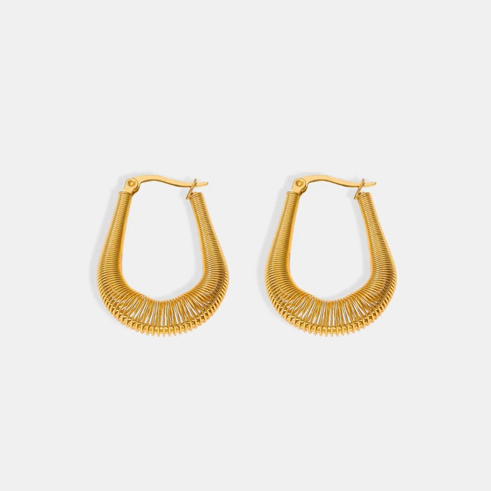 Titanium Steel U Shape Earrings - V.I.P Digital Presence