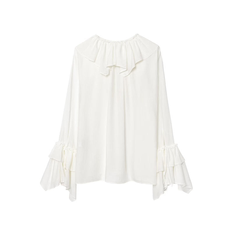 Style Women's Fashion Casual Long Sleeve Layered Decorative Shirt - V.I.P Digital Presence