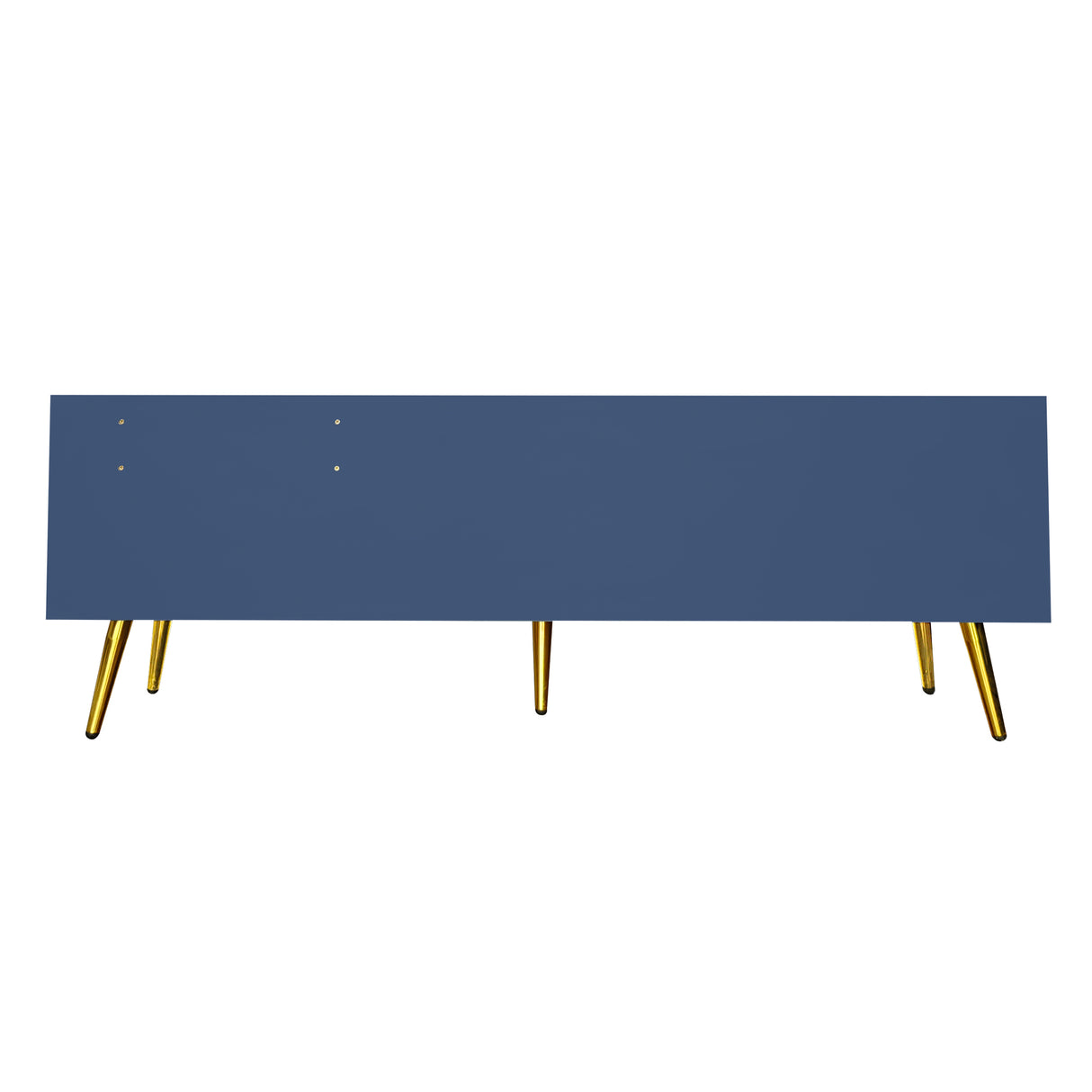 Modern Shoe Storage Bench with Hidden Storage and Upholstered Cushions for Bedside, Living Room and Entryway (Navy) - V.I.P Digital Presence