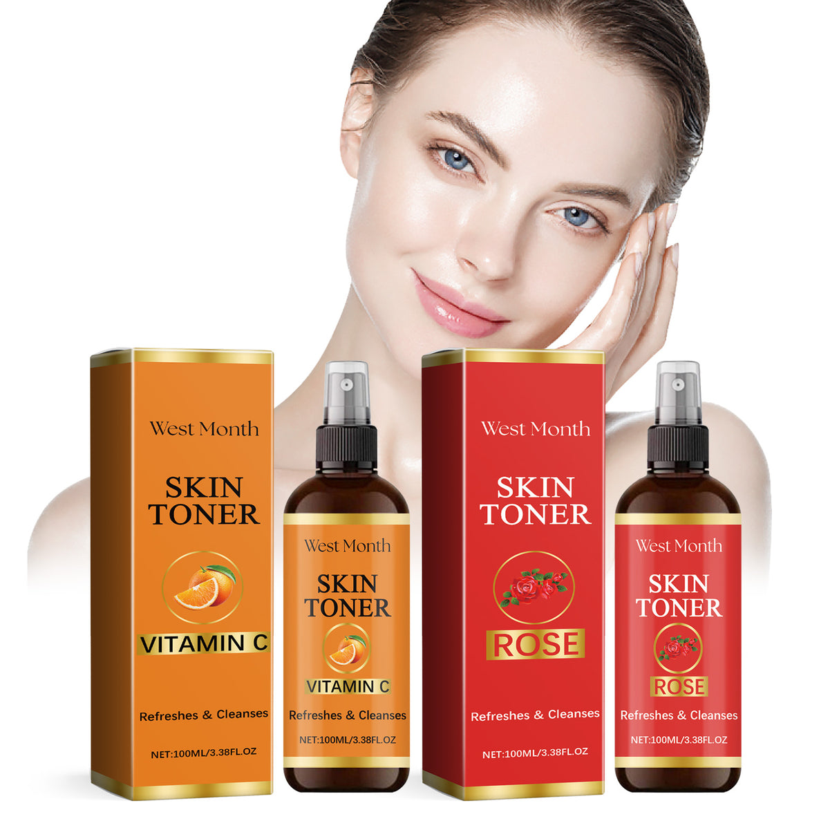 Toner Spray Hydrates And Moisturizes And Brightens Skin - V.I.P Digital Presence