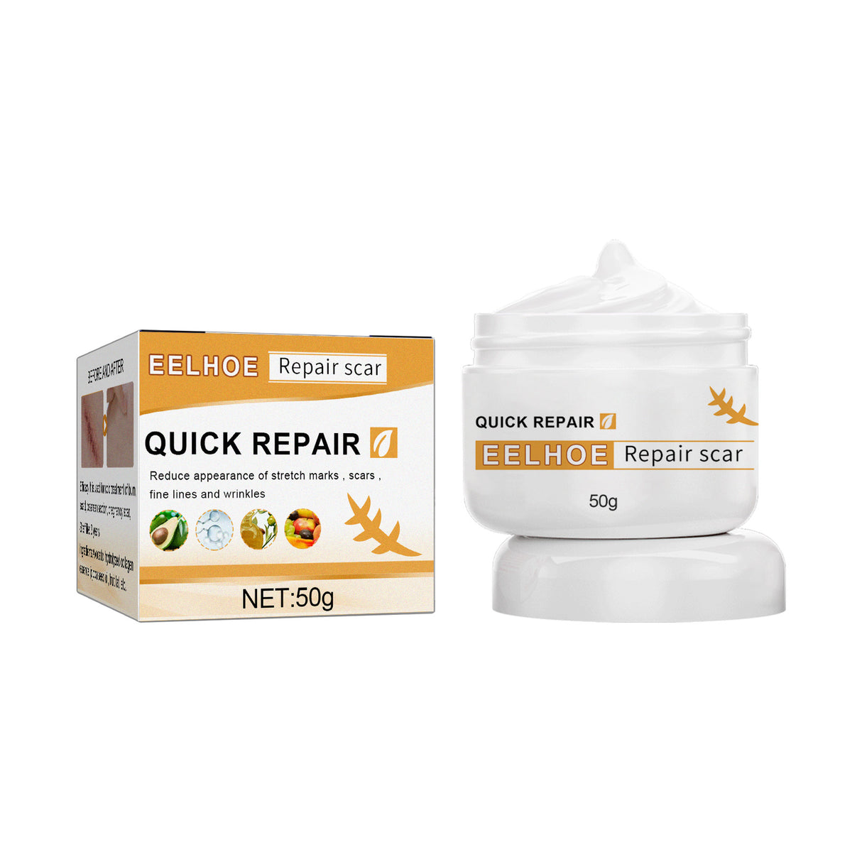 Desalting Skin Scar Cream, Skin Burn Scalding Surgical Scar Wound Repair Cream - V.I.P Digital Presence